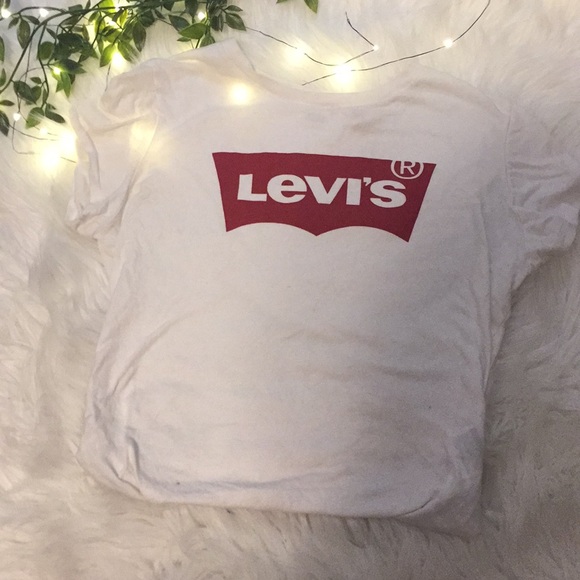 Levi's Tops - Levi’s Classic Red and White Tee